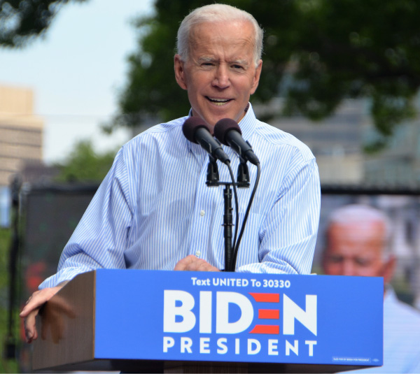 Joe Biden aeltester praesident usa